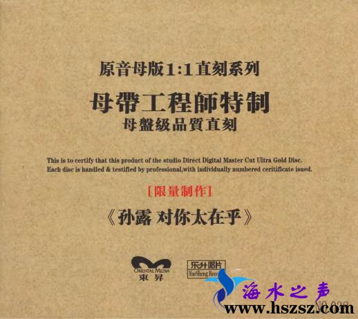 孙露《对你太在乎》