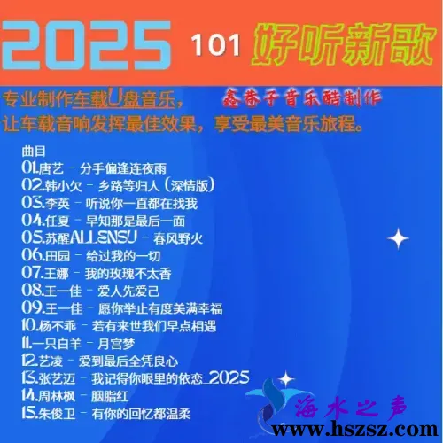 群星《2025好听新歌101》.webp